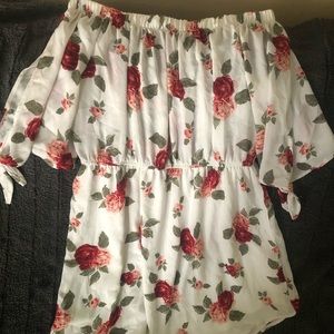 Off shoulder sundress